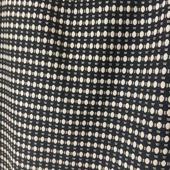 Black and Cream Ann Taylor Loft Short Skirt - Size 6 - Picture 2 of 9